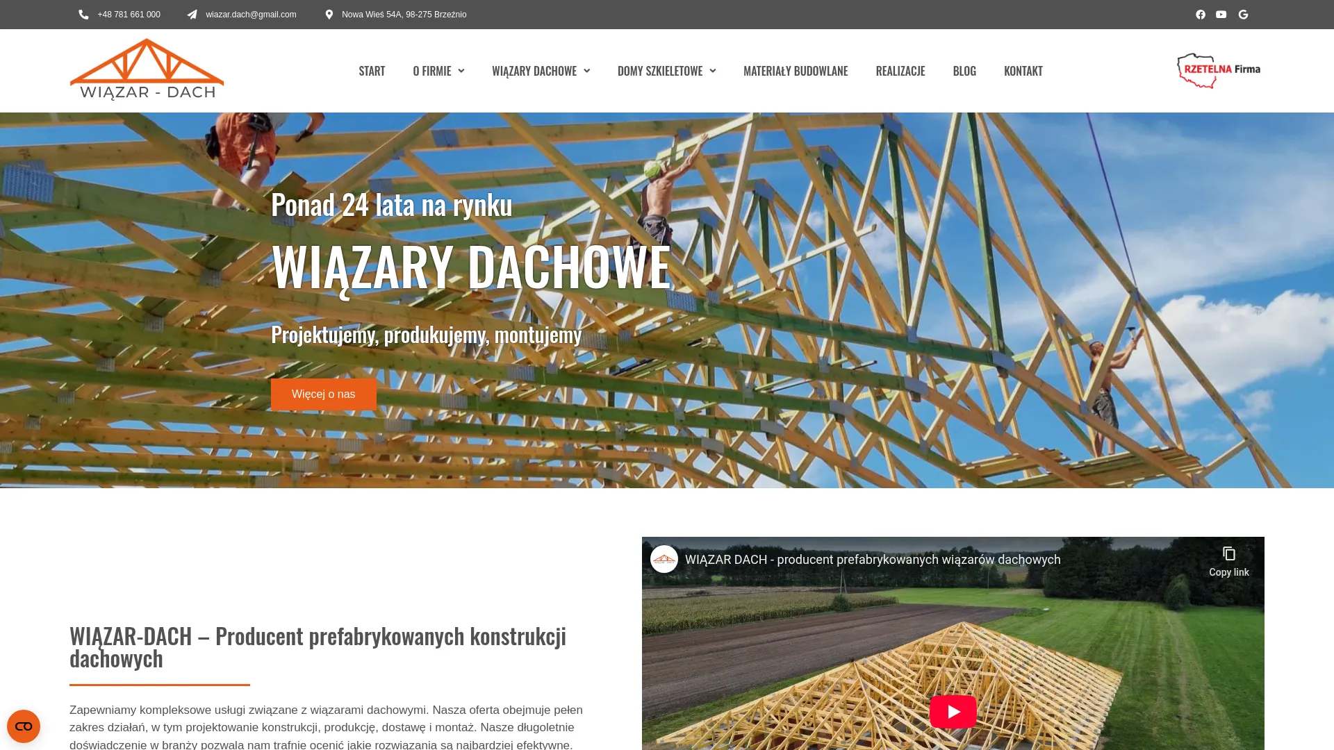 WIĄZAR-DACH - Wojciech Jędras